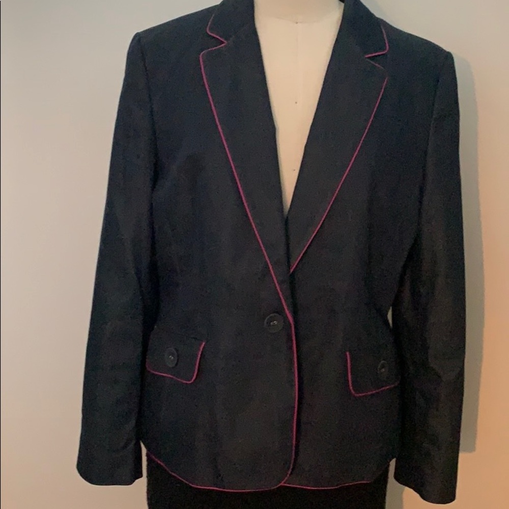 Apostrophe women’s denim look blazer